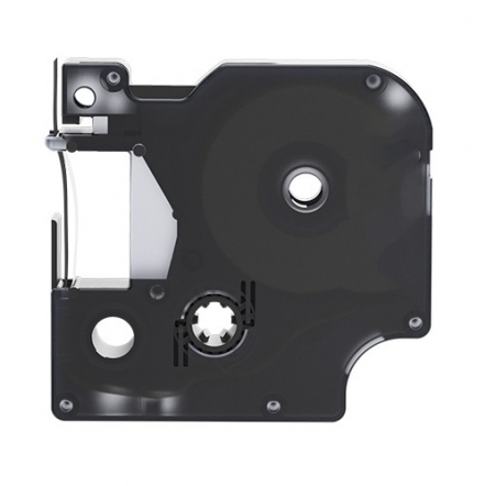 Ruban adhésif compatible Dymo 45026, blanc sur bleu, 12 mm