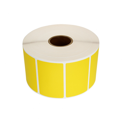 Étiquettes compatibles jaune zébré, 57 x 32 mm, 1500 étiquettes