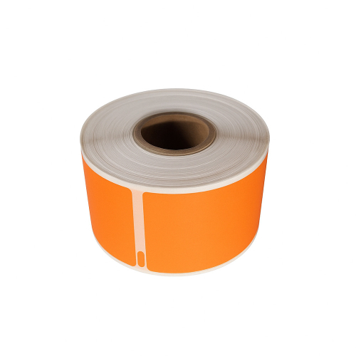 Étiquettes compatibles Dymo 99010, orange, 28 x 89 mm, 260 étiquettes