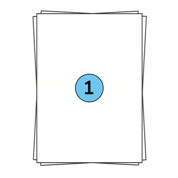 Étiquettes en planches A4