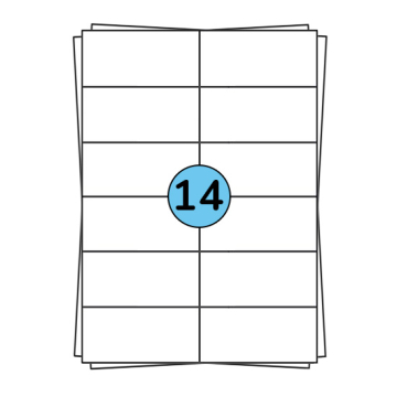 Étiquettes en planches A4