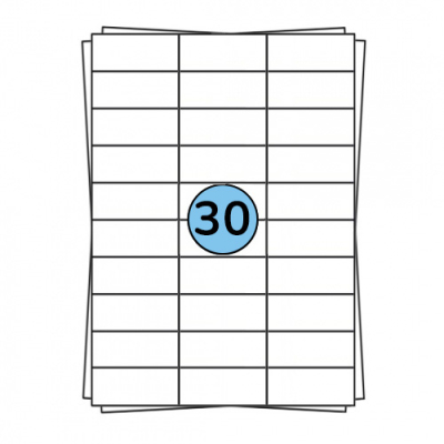 Étiquettes en planches A4