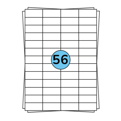 Étiquettes en planches A4