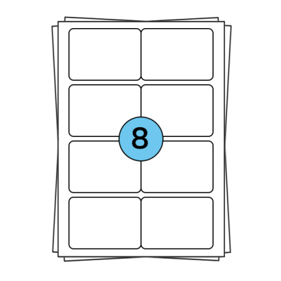 Étiquettes en planches A4