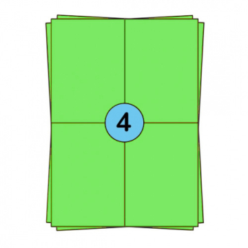 Étiquettes en planches A4