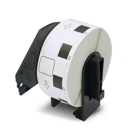 Étiquettes compatibles Brother DK-11221, 23 x 23 mm, 1000 étiquettes