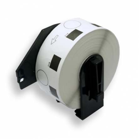 Étiquettes compatibles Brother DK-11218, Ø 24 mm, 1000 étiquettes