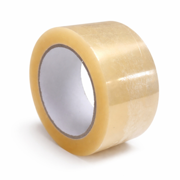 Ruban d’emballage PP à faible bruit, 50 µm, 50 mm x 100 m, transparent