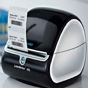 Waarom blijft het lampje op mijn Dymo printer knipperen?